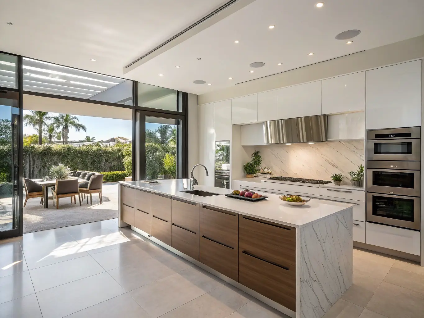 Modern Open Concept Cabinets