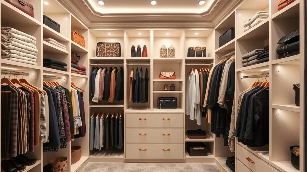 Open Closet Storage Solution